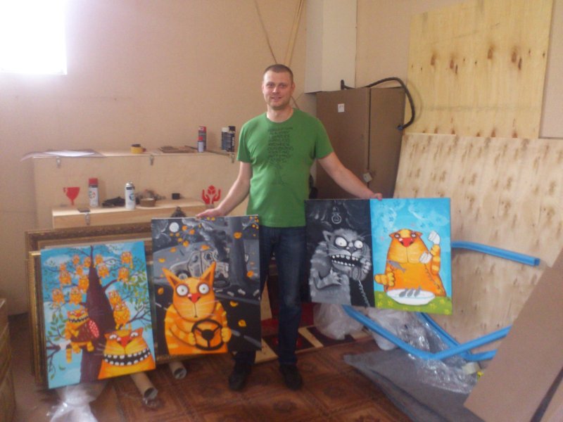 Картины Васи Ложкина