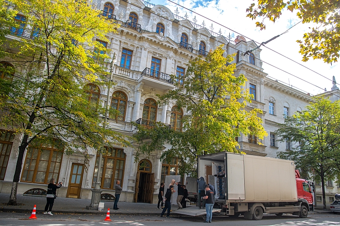 Переезд и монтаж экспонатов музея имени Крошицкого