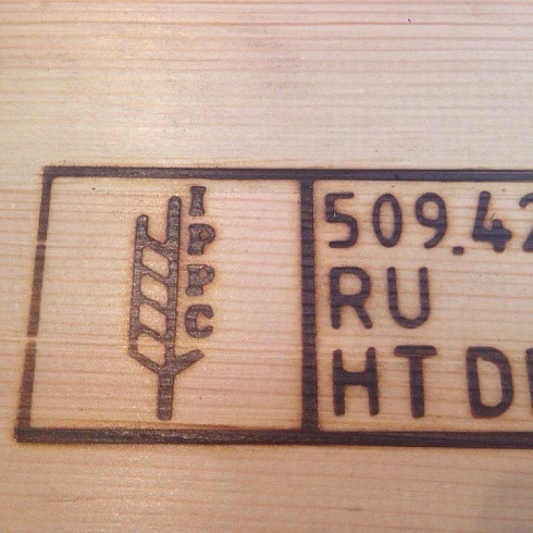 Фумигация деревянных ящиков